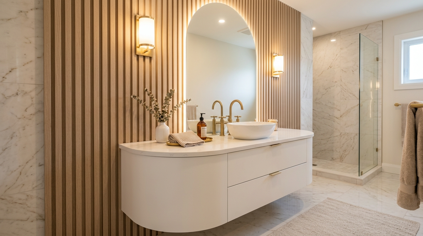 Finish with organized styling that stays tidy